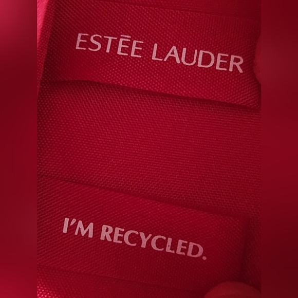 Estee Lauder Large Velour Cosmetic Bag - Picture 5 of 6